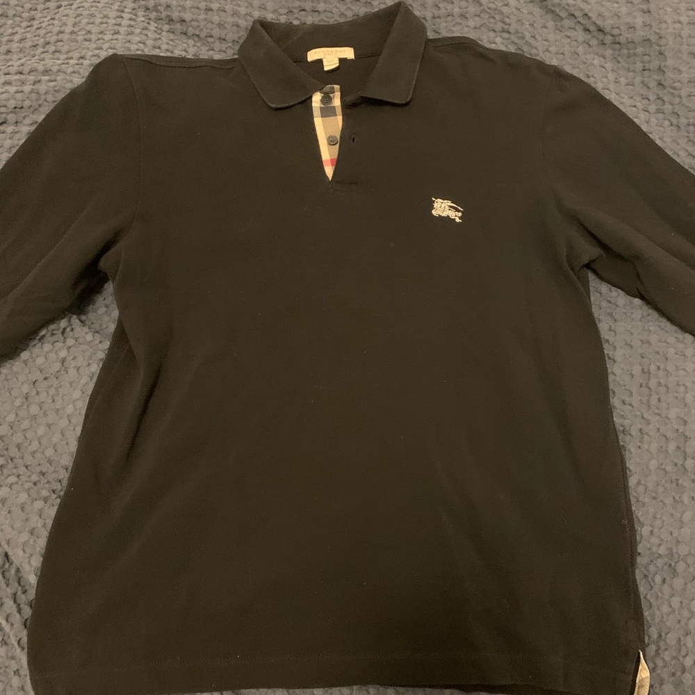 Burberry Long Sleeve Polo